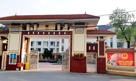 Trụ sở UBND huyện Vĩnh Tường, tỉnh Vĩnh Phúc. Ảnh: Minh châu