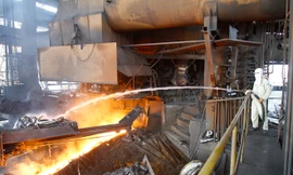 Tới đây sản xuất thép sẽ ngày càng siết chặt hơn. Ảnh: Minh Châu