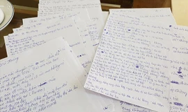 Bản tường trình theo hệ thống câu hỏi “khảo sát” các em học sinh 