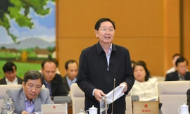 Bộ trưởng Bộ Nội vụ Lê Vĩnh Tân Ảnh: PV 