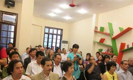 Một buổi ra mắt sách tại NXB Hội Nhà văn 