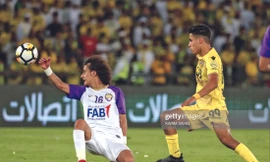 Ali Saleh trong màu áo Al Wasl. Ảnh: GETTY IMAGES 