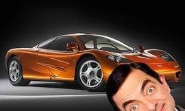 'Tay lái lụa' Mr Bean suýt chết vì đụng xe