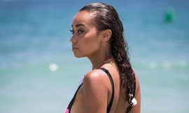 Vóc dáng bốc lửa đậm chất Latin của 'hoạ mi' Leigh-Anne Pinnock