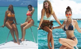 Loạt 'chân dài' đình đám khoe đường cong rực lửa trên biển