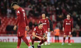 Thua đau đội áp chót, Liverpool đứt chuỗi 29 trận bất bại sân nhà 