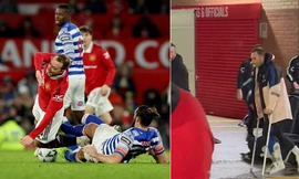 Eriksen chống nạng rời sân, MU sợ 'xanh mặt' trước loạt trận hành xác 