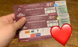 Vé 'chợ đen' trận Việt Nam vs Nhật Bản: Bán giá cắt lỗ nhưng...vẫn ế