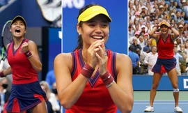 Tay vợt 18 tuổi Emma Raducanu trở thành triệu phú USD chỉ sau một đêm