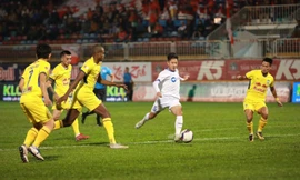 Để thua SLNA phút 90, HAGL có trận thứ 7 liên tiếp không thắng