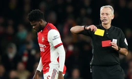 Arsenal nhận thẻ đỏ nhiều hơn số bàn thắng trong năm 2022