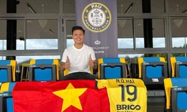 Quang Hải chính thức ký hợp đồng với Pau FC, mặc áo số 19 quen thuộc