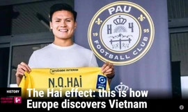 Quang Hải xuất hiện trên nhật báo lớn nhất Italia: Mở cánh cửa châu Âu đến Việt Nam 