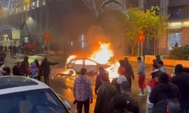 Bạo loạn kinh hoàng tại thủ đô Brussels sau trận Bỉ thua Morocco 