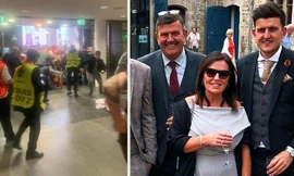 Bố của Harry Maguire bị đám đông giẫm đến gãy xương sườn khi đi xem chung kết