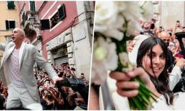 Mải mê rước cúp, ngôi sao Italia đến muộn lễ cưới của chính mình