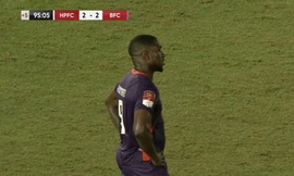 Rimario 2 lần 'nổ súng', Bình Dương vẫn bị Hải Phòng chia điểm 