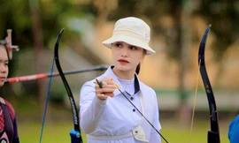  Hot girl bắn cung Ánh Nguyệt bật mí bài tập luyện 'thần kinh thép' 