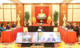 Tổng Bí thư Nguyễn Phú Trọng điện đàm với Chủ tịch Đảng Nhân dân Campuchia