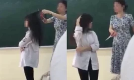 Sự việc giáo viên Trường THPT Đội Cấn (Vĩnh Phúc) cắt tóc nữ sinh trên lớp vì em này nhuộm màu sáng gây tranh cãi dữ dội trên mạng xã hội nhiều ngày qua.