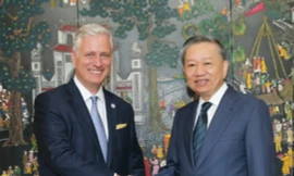 Bộ trưởng Tô Lâm và Cố vấn An ninh quốc gia Hoa Kỳ Robert O'Brien