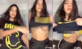 Trào lưu vạch áo cho người xem ngực trần dung tục, phản cảm trên Tik Tok