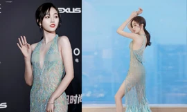 Mặc đầm xuyên thấu phản cảm, nữ ca sĩ khiến chương trình phải cắt sóng trực tiếp