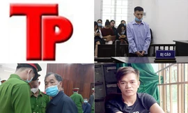 Bản tin Hình sự: Bị thách thức, chồng cầm dao phay chém chết vợ con rồi định tự tử