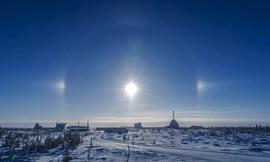 Kỳ lạ hiện tượng 3 mặt trời ở Nội Mông