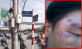 Hiện trường nơi anh Sĩ bị đánh