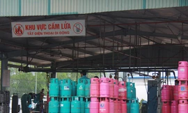 Lộ dấu hiệu làm lậu hàng vạn vỏ bình gas