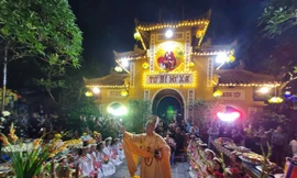 Lễ Mông sơn thí thực mùa Vu Lan tại chùa Quán Sứ