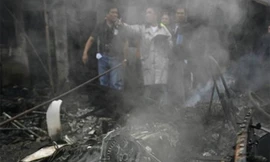 Máy bay rơi trúng trường học tại Philippines, 13 người chết