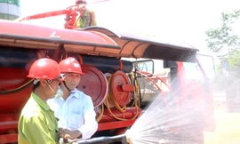 Xe chữa cháy tự hành độc nhất vô nhị