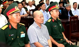 Đinh Ngọc Hệ tại phiên xét xử sơ thẩm.