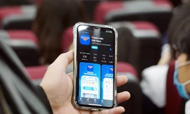 Giao diện ứng dụng di động "Thanh niên Việt Nam".