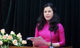 Bà Trần Thị Hoàng Mai, tân Giám đốc Sở Văn hóa và Thể thao Hải Phòng.