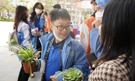 Giới trẻ Hải Phòng hào hứng đổi sách cũ lấy cây 