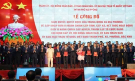 Cán bộ chủ chốt TP Hải Phòng sau hợp nhất