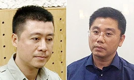 Trùm cờ bạc Nguyễn Văn Dương và Phan Sào Nam.