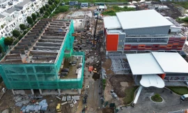 Loạt công trình xây không phép trong trường liên cấp song ngữ tại Hải Phòng