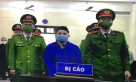 Bị cáo Cao Tài Năng tại tòa.