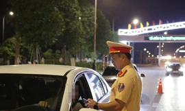 CSGT xử lý vi phạm 