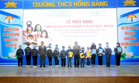 Hải Phòng phát động cuộc thi viết thư quốc tế UPU lần thứ 50