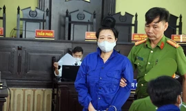 Bị cáo Lò Thị Trường.