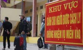 Huyện Yên Mỹ (Hưng Yên) đã lập chốt kiểm soát, cách ly 13 người liên quan thầy giáo dương tính SARS-CoV-2.