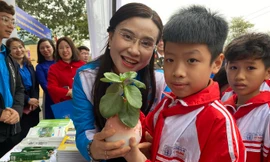 Bí thư T.Ư Đoàn Nguyễn Phạm Duy Trang phát động cao điểm xây dựng đô thị văn minh 