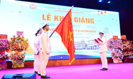 Gần 5.000 tân sinh viên Đại học Hàng hải Việt Nam bước vào năm học mới 