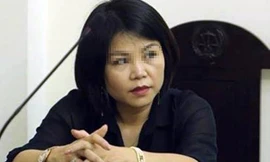 Nguyễn Thị Vững đến tòa hồi tháng 4.