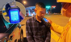 Hải Phòng: Tài xế vi phạm nồng độ cồn vượt gần 5 lần mức phạt kịch khung